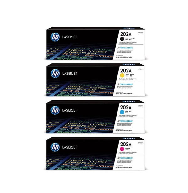 HP 202A Original LaserJet Toner Full Set