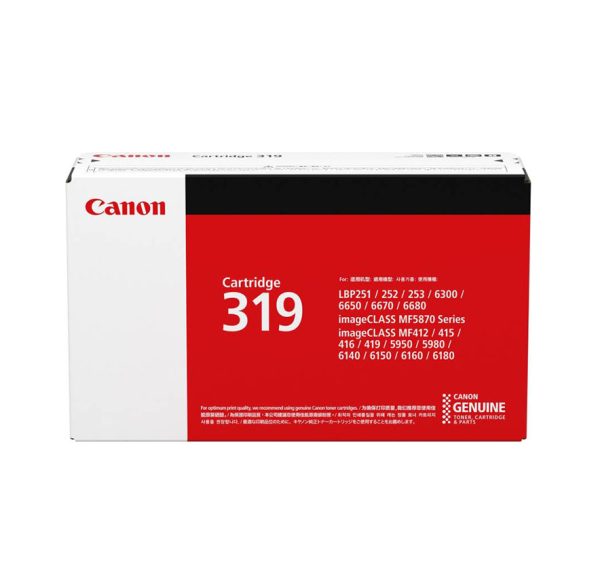 Canon 319 Black Toner