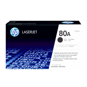 HP 80A Black Original LaserJet Toner Cartridge 