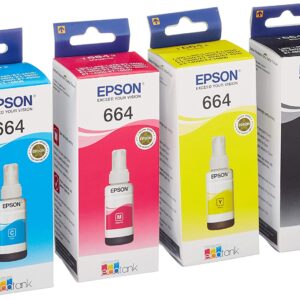 Epson 664 Ink Bottle Full Set