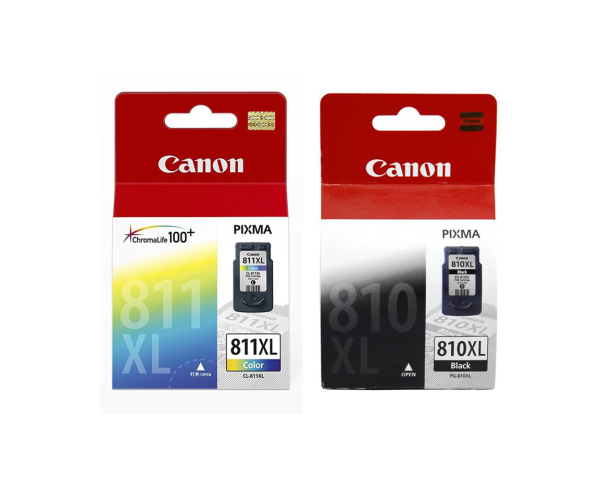 Canon 810XL & 811XL Original Cartridges (Full Set)