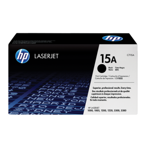 HP 15A Black Original LaserJet Toner Cartridge