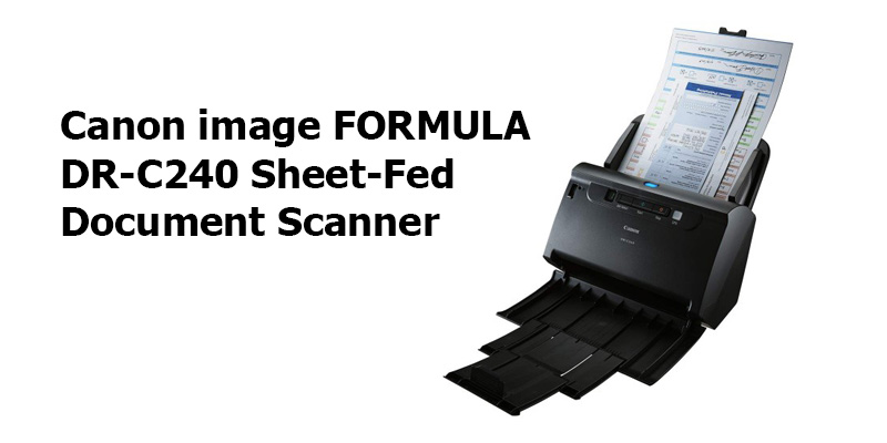 Canon image FORMULA DR-C240 Sheet-Fed Document Scanner