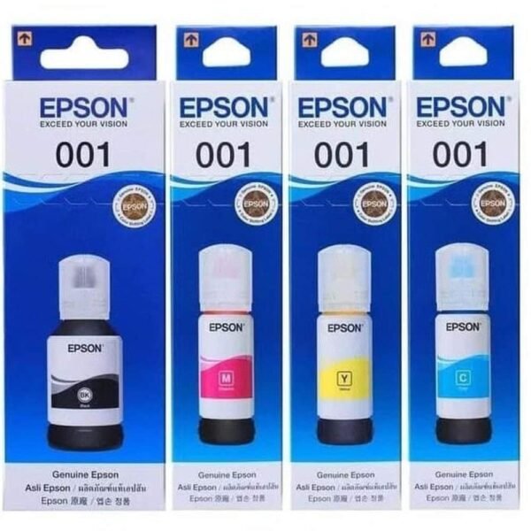 Epson 001 Ink Bottle (FULL SET)