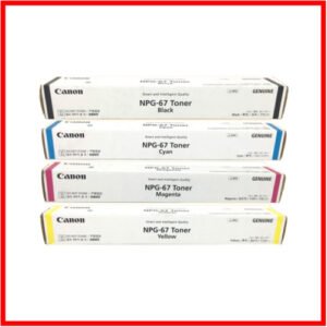 Canon NPG-67 Copier Toner Cartridge Set