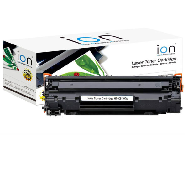 ION 107A Black Toner Cartridge W/O Chip