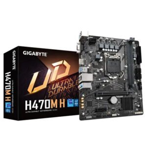 GIGABYTE H470M H 11th and 10th Gen Micro ATX Motherboard