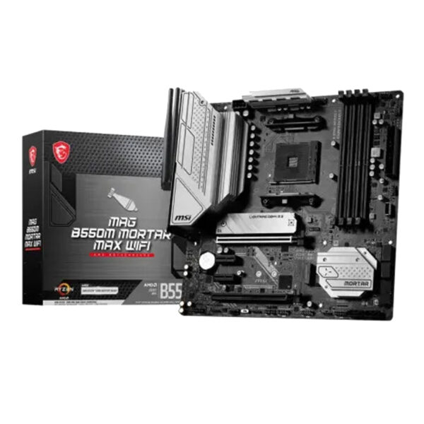 MSI MAG B550M MORTAR MAX WIFI AMD AM4 Micro-ATX Motherboard