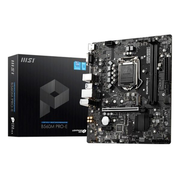 MSI B560M PRO-E 10th and 11th Gen Micro ATX Motherboard