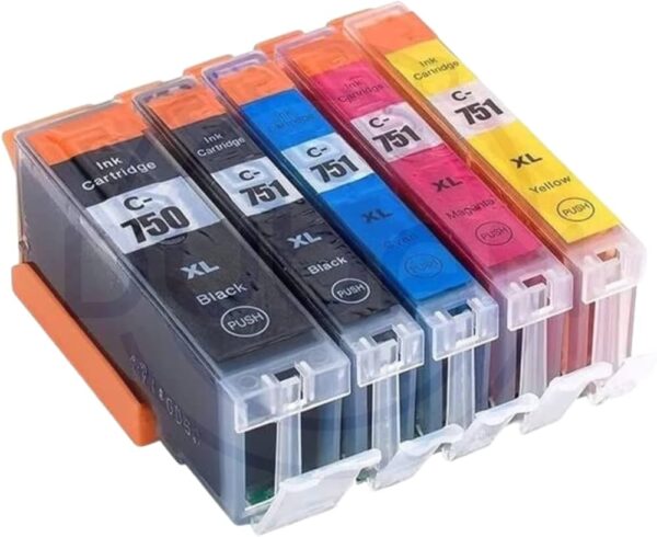 Canon Ink Cartridge 750 751 Set