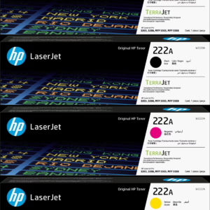 HP 222A LaserJet Toner Full Set